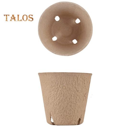 50 Pcs Seeds Starter Pots Biodegradable Plant Nursery Pots Garden Organic Planter for Transplanting Seedlings Seeds Germination