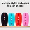 2 3 4 5 Buttons Silicone Car Key Case Cover For Nissan X-Trail T33 Kicks Qashqai J12 Juke Teana Altima Ariya   Remote