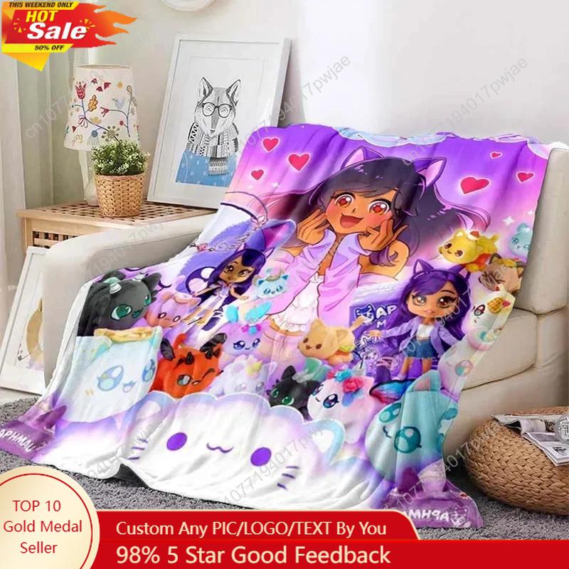 APHMAU Sofadecke, Wohnzimmer, Schlafzimmer, Bett, Büro, Auto, Überwurf, Decke, Kindergeschenk, Geburtstagsgeschenk