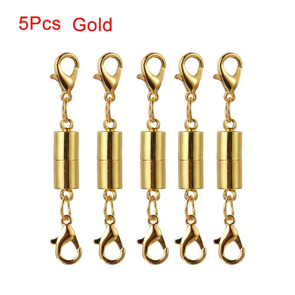 

Extender Connector Hook Magnetic Clasps Necklace Bracelet Connector Buckle Jewelry Making Supplies 5Pcs