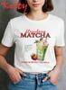 Strawberry Milkshake Round Neck Unisexs Tshirt Fashion Print Half Summer Casual Short Sleeved Unisexs Clothing