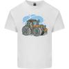 Christmas Tractor Farming Farmer Xmas Unisexs Light Cotton TShirt