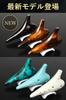 JINSELF Artisan Handcrafted Ceramic Ocarina Set for Beginners, Alto C, Beginner's, Children's Instrument, Sheet Music, Strap, Marble Brown