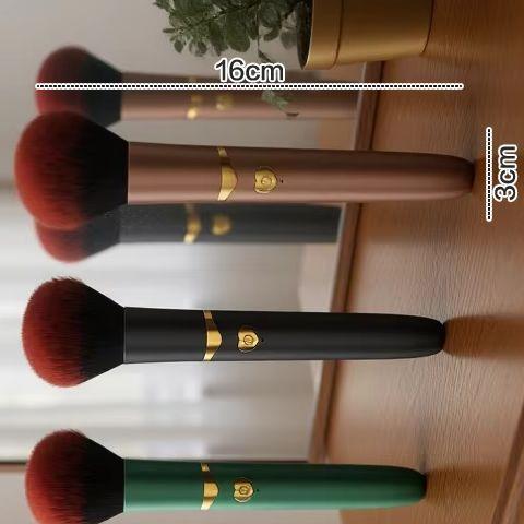 2 In 1 Electric Multi-Function Soft Fluffy Portable Foundation Brush Vibration Makeup Brush Rechargeable Detail Makeup Tools
