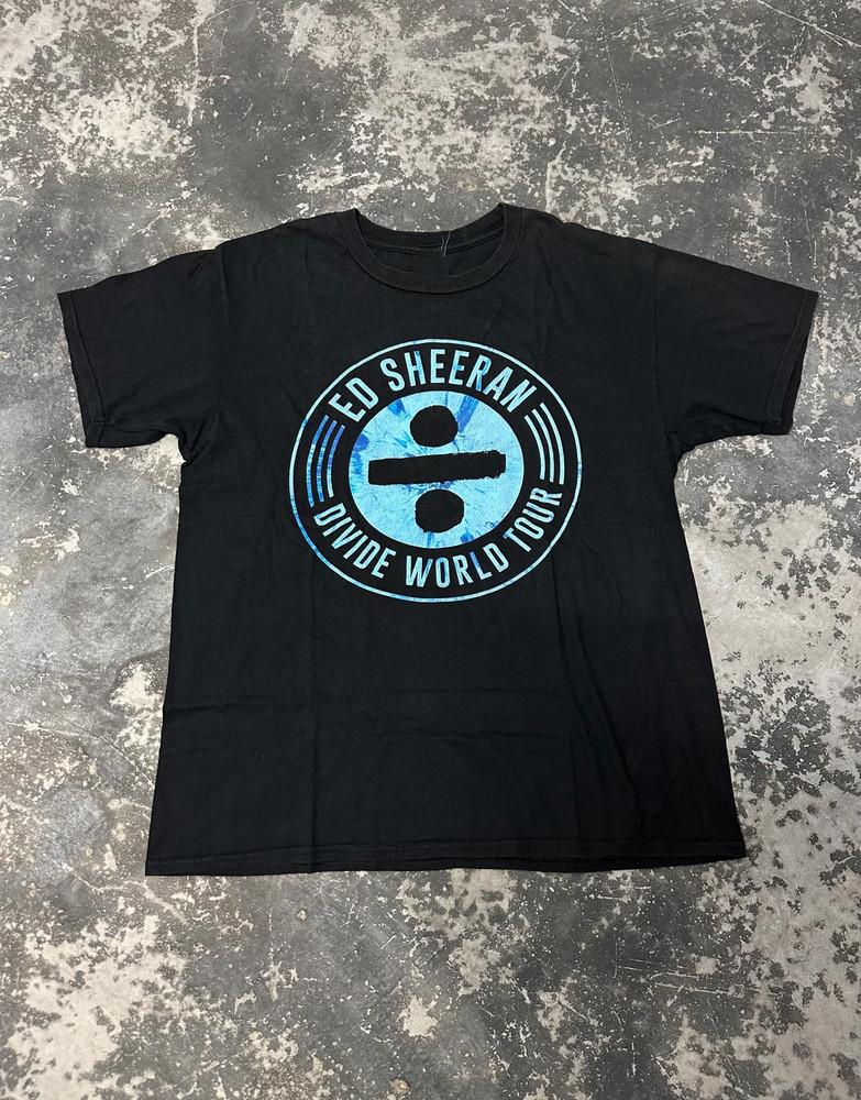Ed Sheeran Divide Tour Solo Singer Tour T Shirt Full Size S-5XL Unisex T-Shirt M