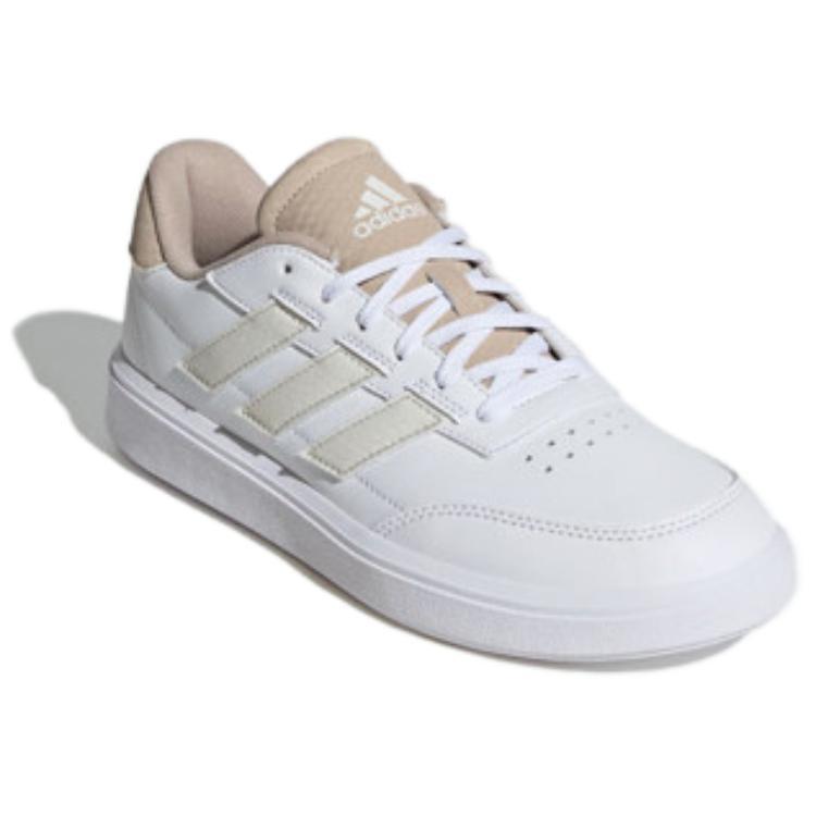 Adidas COURTBLOCK Slip Resistant Abrasion Resistant Low top Skateboard Shoes Women's White IG6881