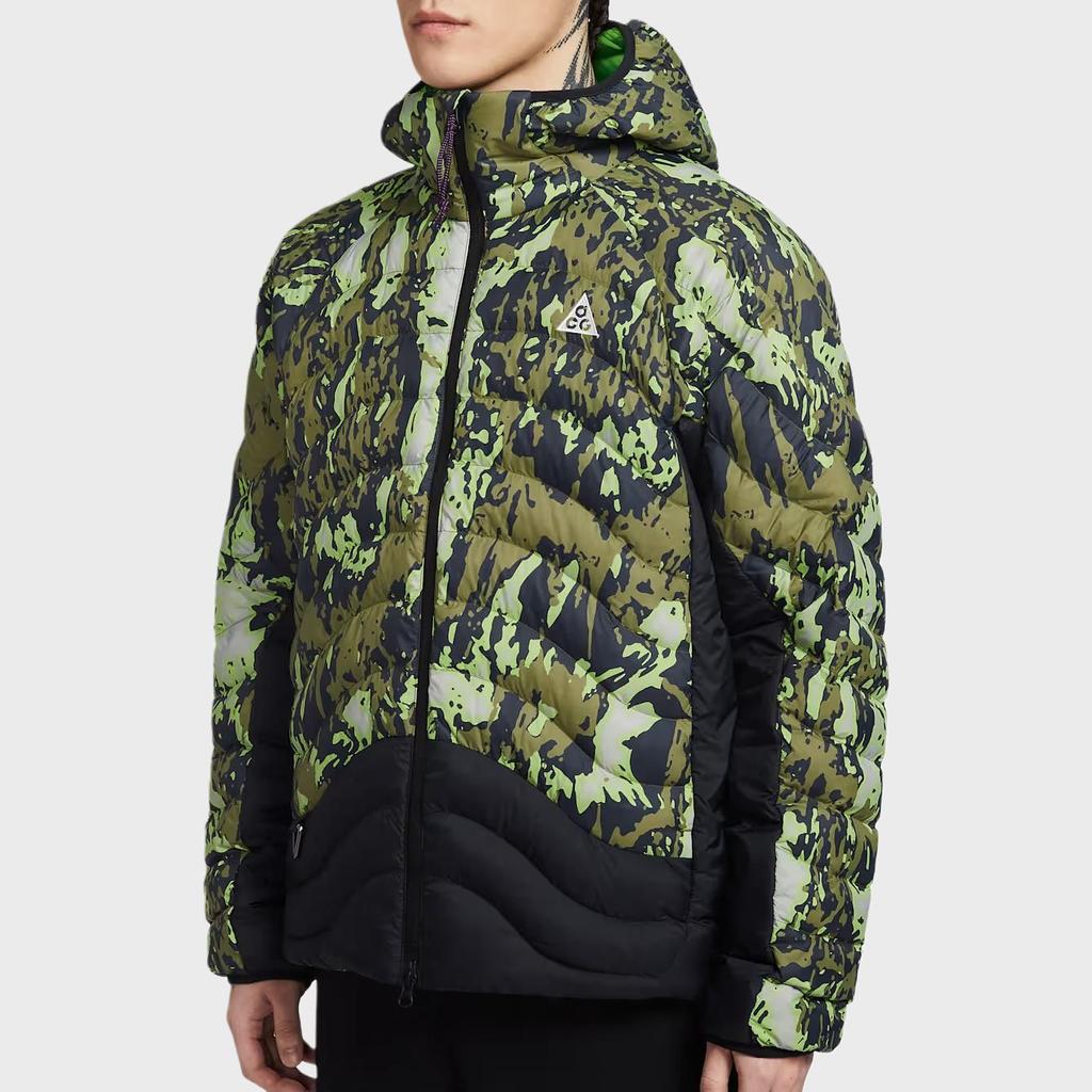 Nike ACG Series Therma Fit ADV Loose Waterproof Camouflage Lightweight Shoulder Long Sleeve Cotton Jacket Men jackets II0918-009