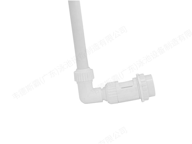 Dual-Head Pool Waterfall Fountain & Garden Sprinkler for Ponds