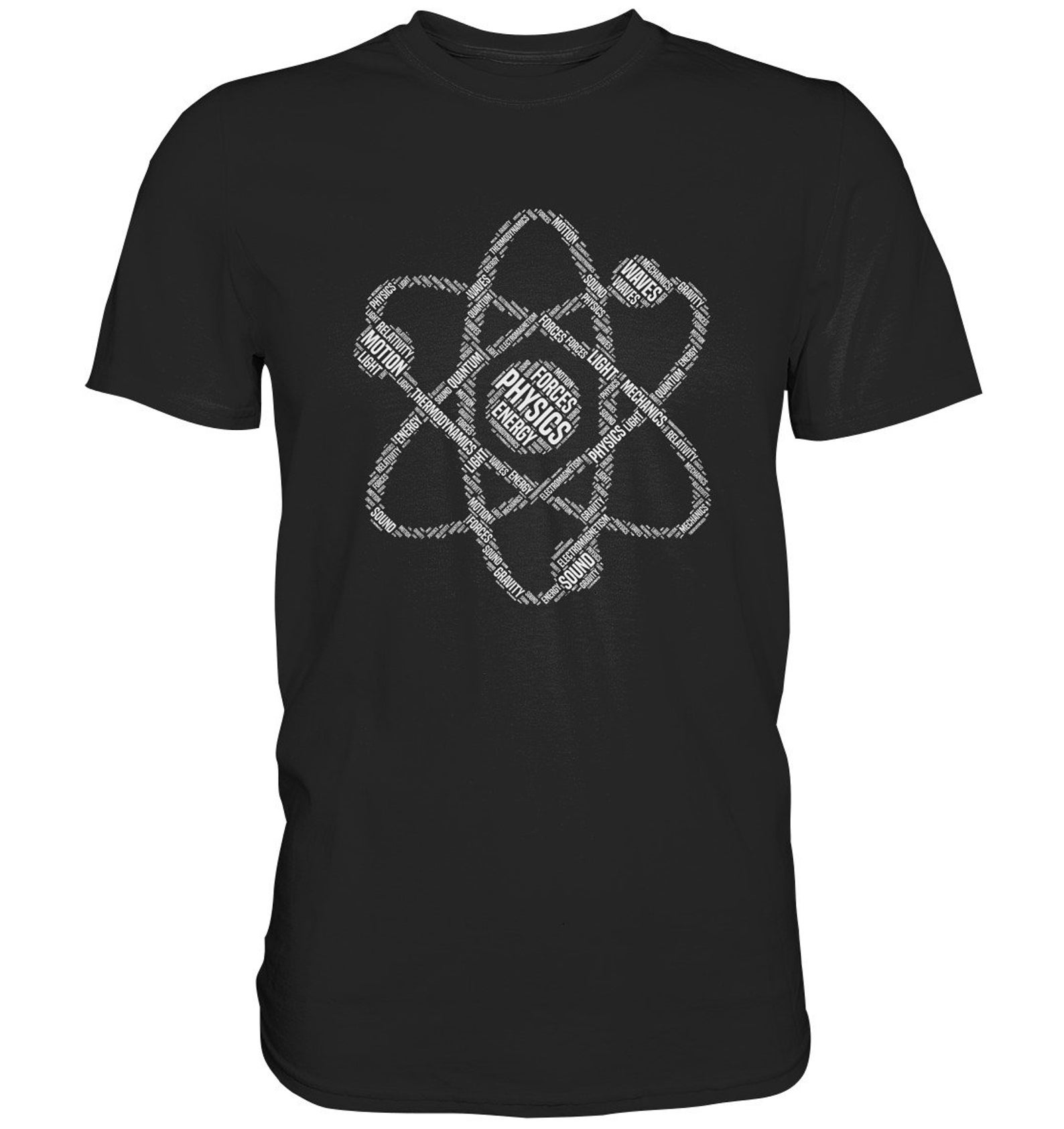 T Shirt Physics Terms Physicist Astrophysicist Gift - Premium T-Shirt M