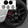 55/64MM 4Pcs Car Styling Wheel Center Hub Cap Covers Badge Accessories For Jeep Wrangler Renegade Compass Gladiator Cherokee JL