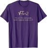 Math Pun Shirt: It's All Fun And Games Until Someone Loses i Street Tees for Cotton Top T-shirts Normal