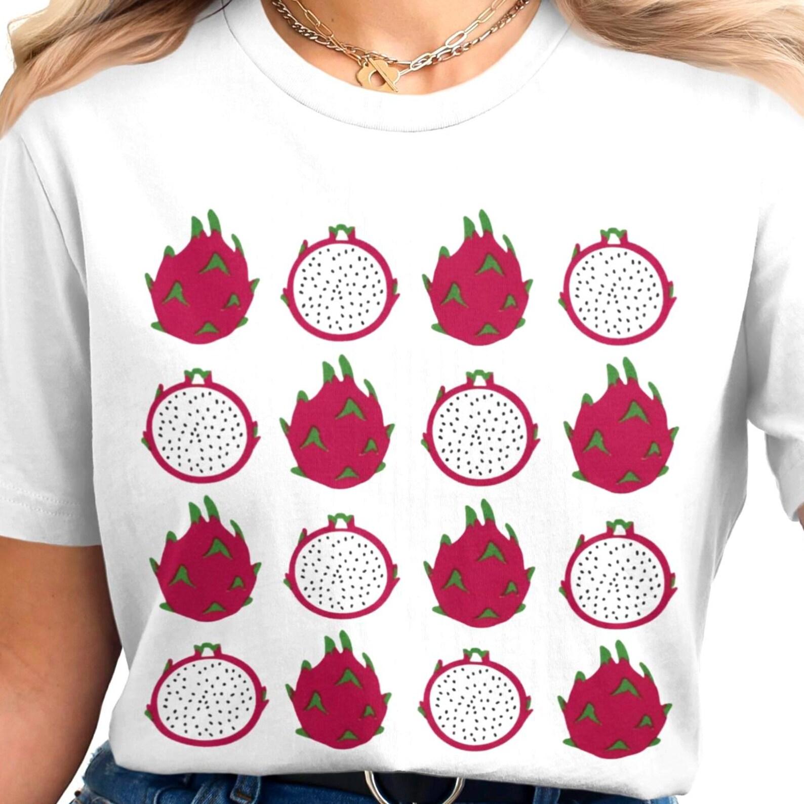 Dragon Fruit Vintage Shirt | Retro Dragon Fruits Tee | Graphic Dragon Fruit TShirt 3XL