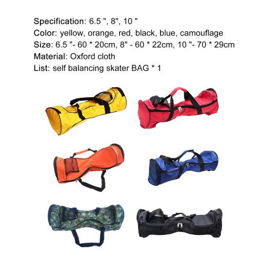 Driftboard Handtas Slijtvast Grote Capaciteit Herbruikbaar Twee Wielen Scooter Draagtas