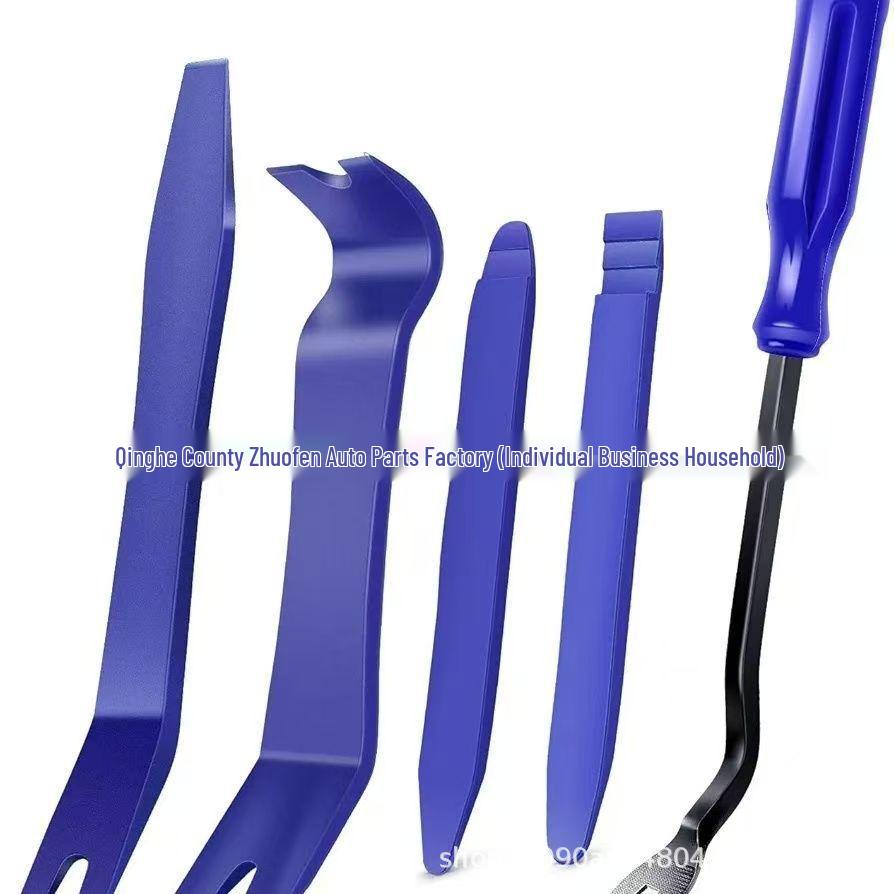 12-in-1 Car Interior Trim Removal Tool Set for Audio, Bumpers, and Dashboards