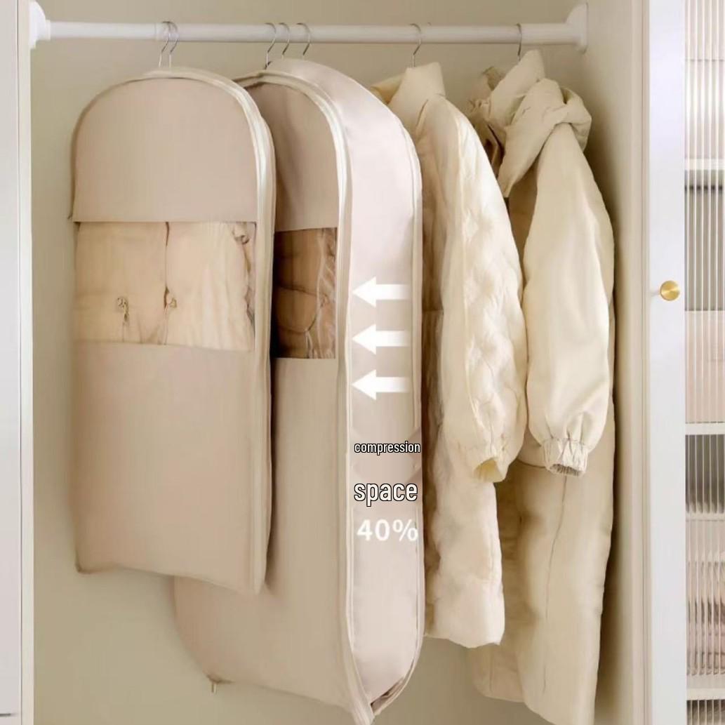 

Пуховик из персиковой кожи Пылезащитный подвесной чехол для одежды Small