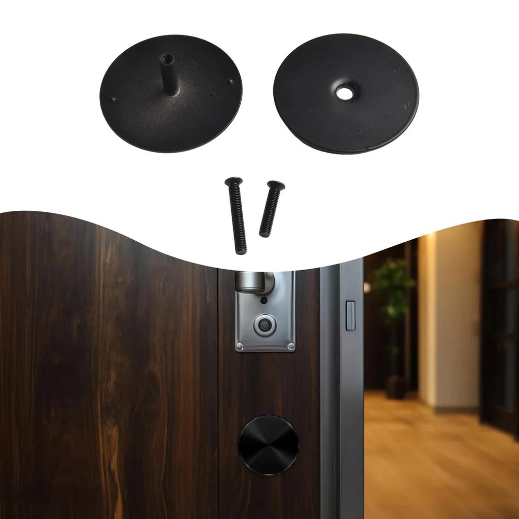 Door Knob Plate Deadbolt Cover Installation Flexibility Neat Appearance Versatile Screw Options For Door Knob For Home Security