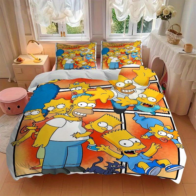 3 gab. Simpsons iespiests gultasveļas komplekts