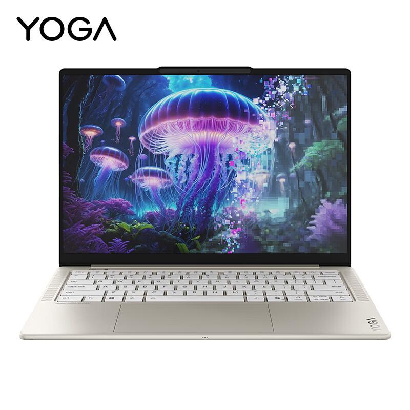 Ноутбук Lenovo YOGA Air 14 с сенсорным экраном Aura (Китайская версия) Ultra 5 228V, 32GB/1TB, Seashell White