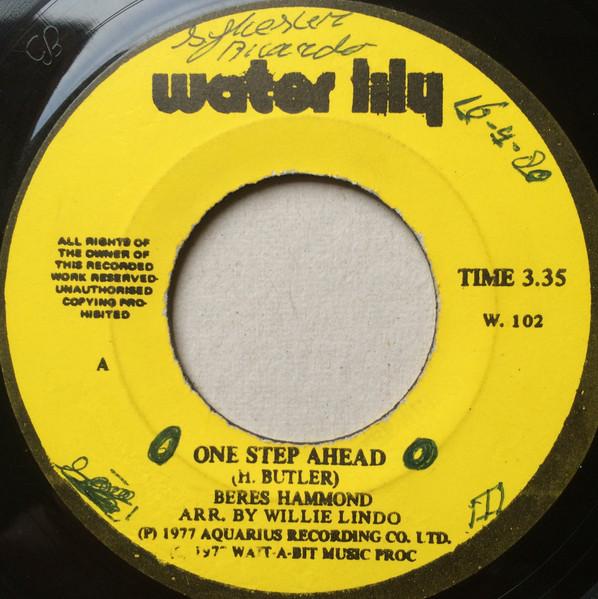 

7inch Record BERES HAMMOND - One Step Ahead / Oh I Miss You W102 Water Lily 1977 Canada Reggae, Ska & Dub Used