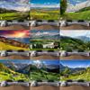 Hilly Grassland Natural Scenery Printing Pattern Tapestry Home Bedroom Living Room Wall Decoration Background Cloth Tapestry