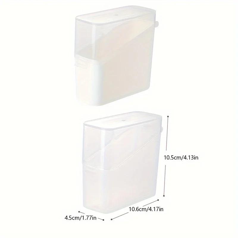 Japanese Cheese Slice Storage Box Compact Stylish Fridge Organizer for Freshness and Convenience Keep Your Cheese Neat and Tidy