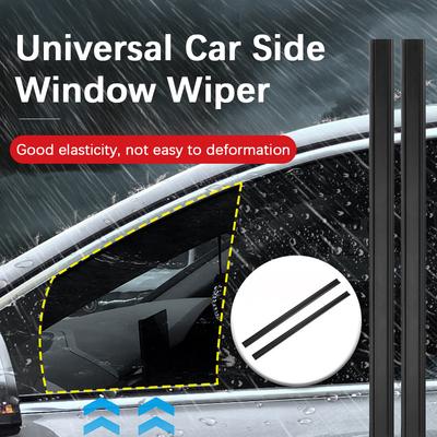 1Pc/2Pcs Car Side Window Wiper Window Cleaning Tool Accessories Water Mist Removal Wipers Blades