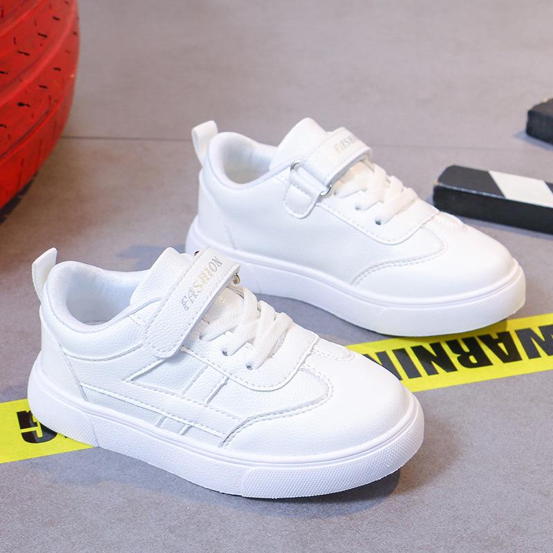 

Источник Детская Маленькая Белая Обувь Школа Новые Продукты Весна и Осень Мальчики и Девочки Белая Обувь на Доске 40 белый