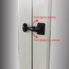 Car Door Retainer T Door Stop Retaining Catch Latches for Car Caravans Campers Motorhome Boat Door Retainer Holder 72XB