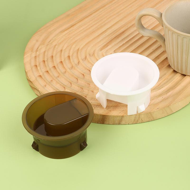 2Pcs Plastic Lids Covers Anti Dust Non Splash Bottle Plugs Accessory Glass Water Carafe Leak Proof Caps Kettle Storage Covers