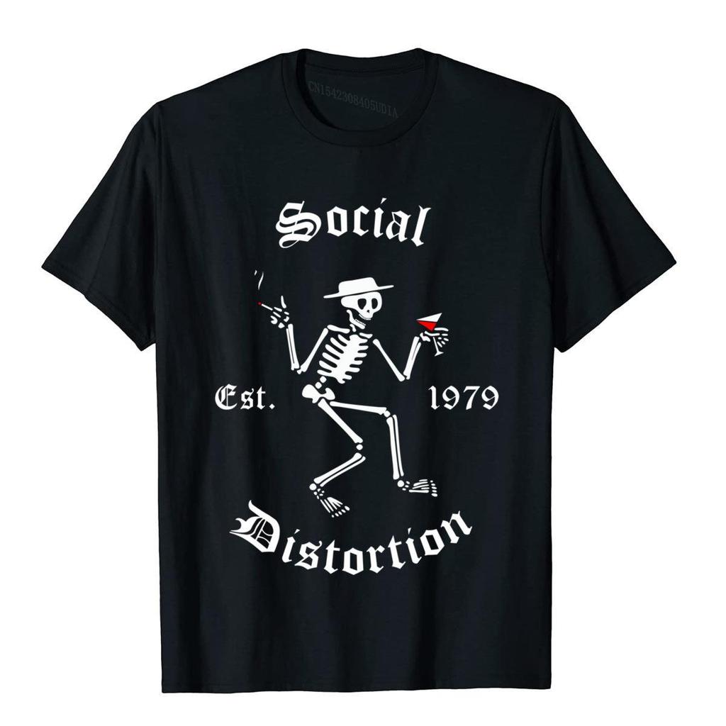 Vintage Social Arts Distortion Band Music 1979 Legends Gifts Oversized Tees Designer Unisexs T Shirts Cotton Tops Tees Comfortable