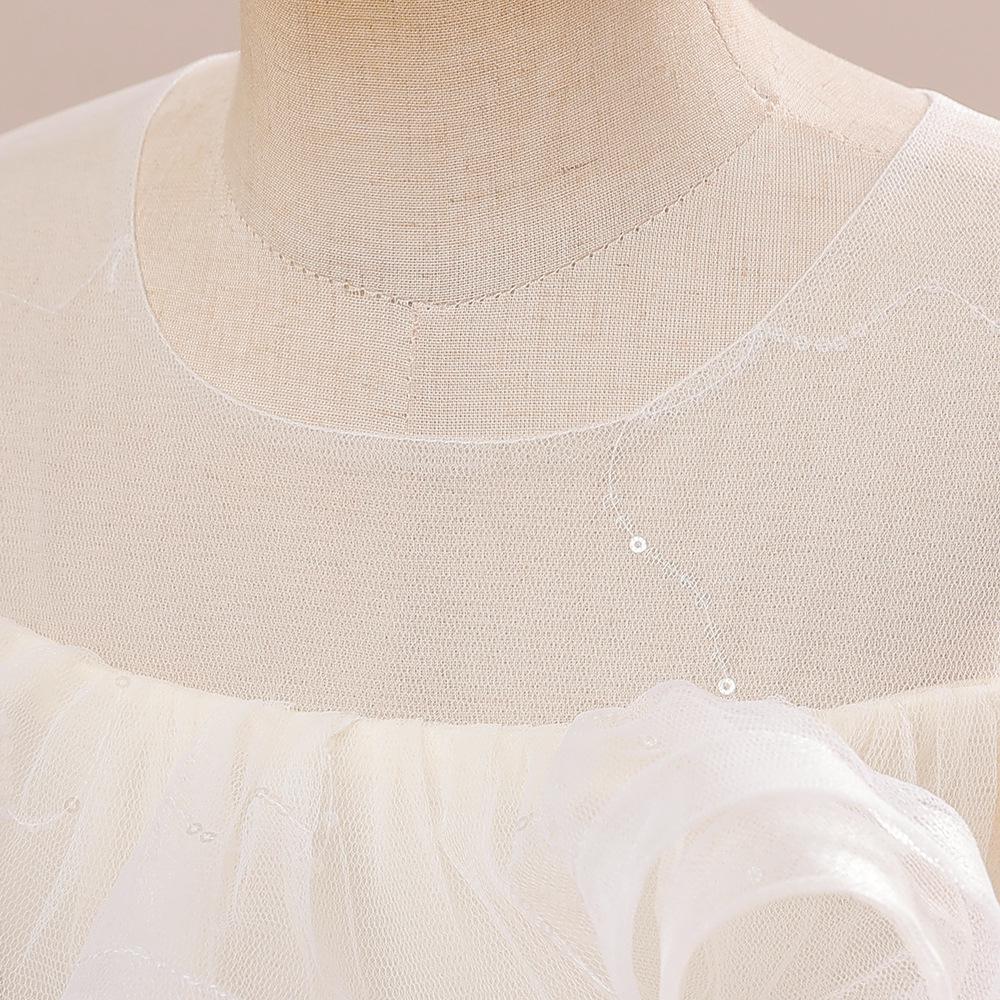 Rochie Pufoasă de Nuntă de Prințesă Europeană și Americană 2020 pentru Fete - Ținută de Performanță Occidentală pentru Copii