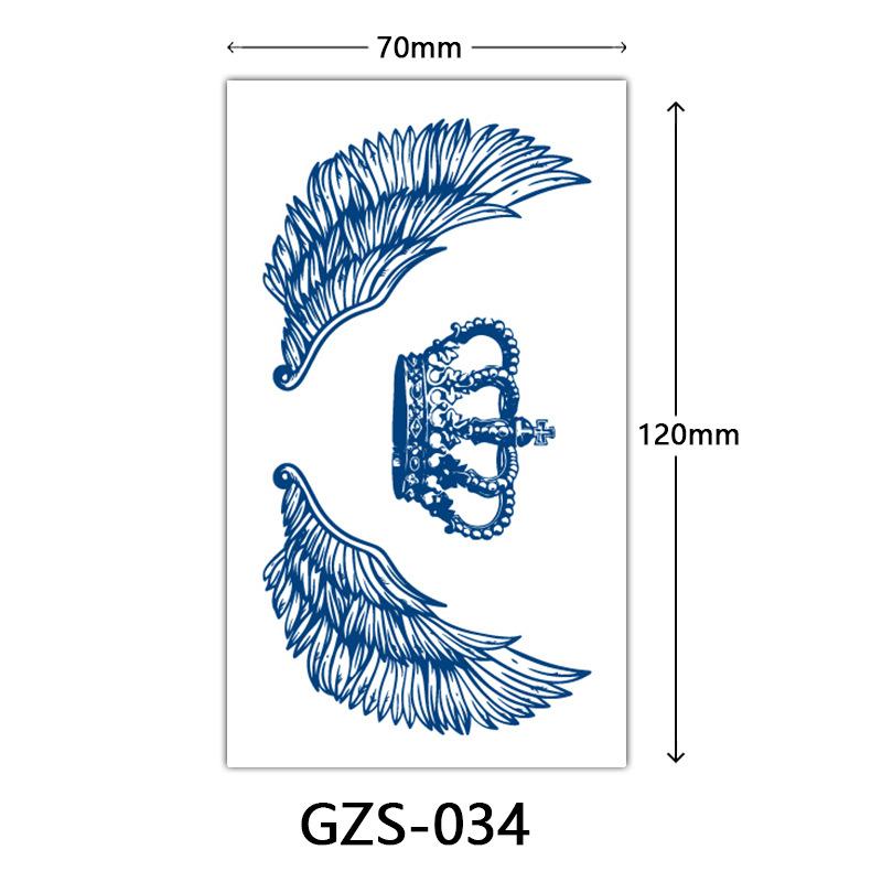 Juice Herbal Tattoo Sticker, Finger Sticker, Juice Semi-Permanent Tattoo Sticker, Sweat-Proof Tattoo