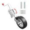 Trailer Support Wheel with Bracket Heavy-Duty Jack Rust-Resistant