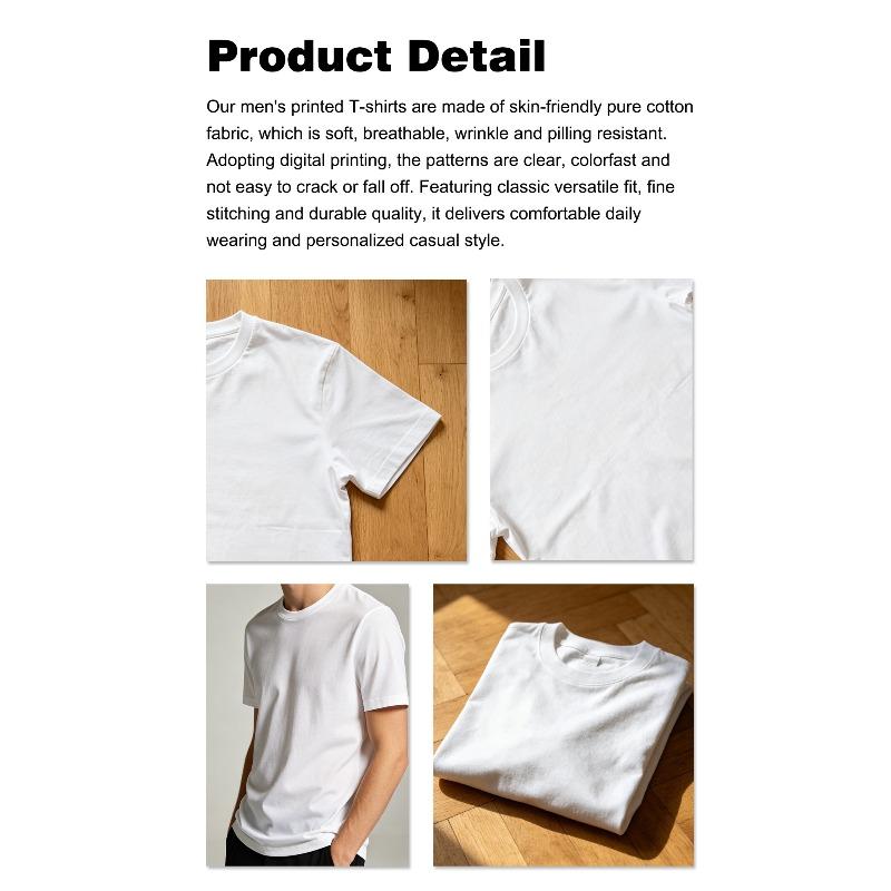 European Size Men'S Graphic T-Shirt - Breathable Soft Lightweight - Like A Grandpa Papa solely Cooler - Retro Funny Graphic Casual Short Sleeve Top