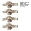 Cute Puppy Curtain Ties Fuzzy Dog Elastic Curtain Tiebacks Plush Stuffed Puppy Curtain Holders for Nursery Kids Room Decor