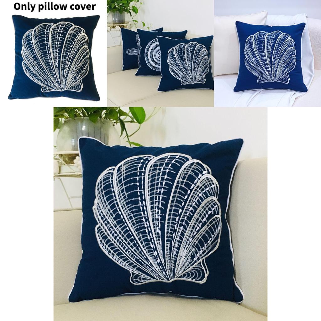 Canvas Ocean Series Throw Pillow Cover With 45cm For Home Decor And Lounge
