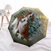1pc Beagle Print Folding Umbrella | Elegant Design, Fashionable Accessory, Durable Construction, Sturdy Ribs yy251107021