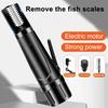Elektrisk Fiskfjällare Justerbar Hastighet Elektrisk Fiskfjällsborttagare Säker Fiskfjällningsverktyg för Kök Utomhusbruk