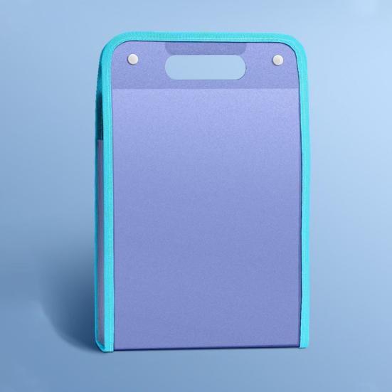 File Folder with Handle Large Capacity Portable Document Holder Waterproof