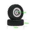1:12 RC Car Crawler Tire Replacement 72mm Metal Upgraded Wheels Toy Car Upgrade Accessories Parts MN90 91 99 99S