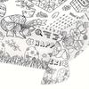 1-10PCS Easter Bunny DIY Kids Coloring Tablecloth Disposable Paper Tablecloth for Holiday Party Decoration Easter Party Supplies