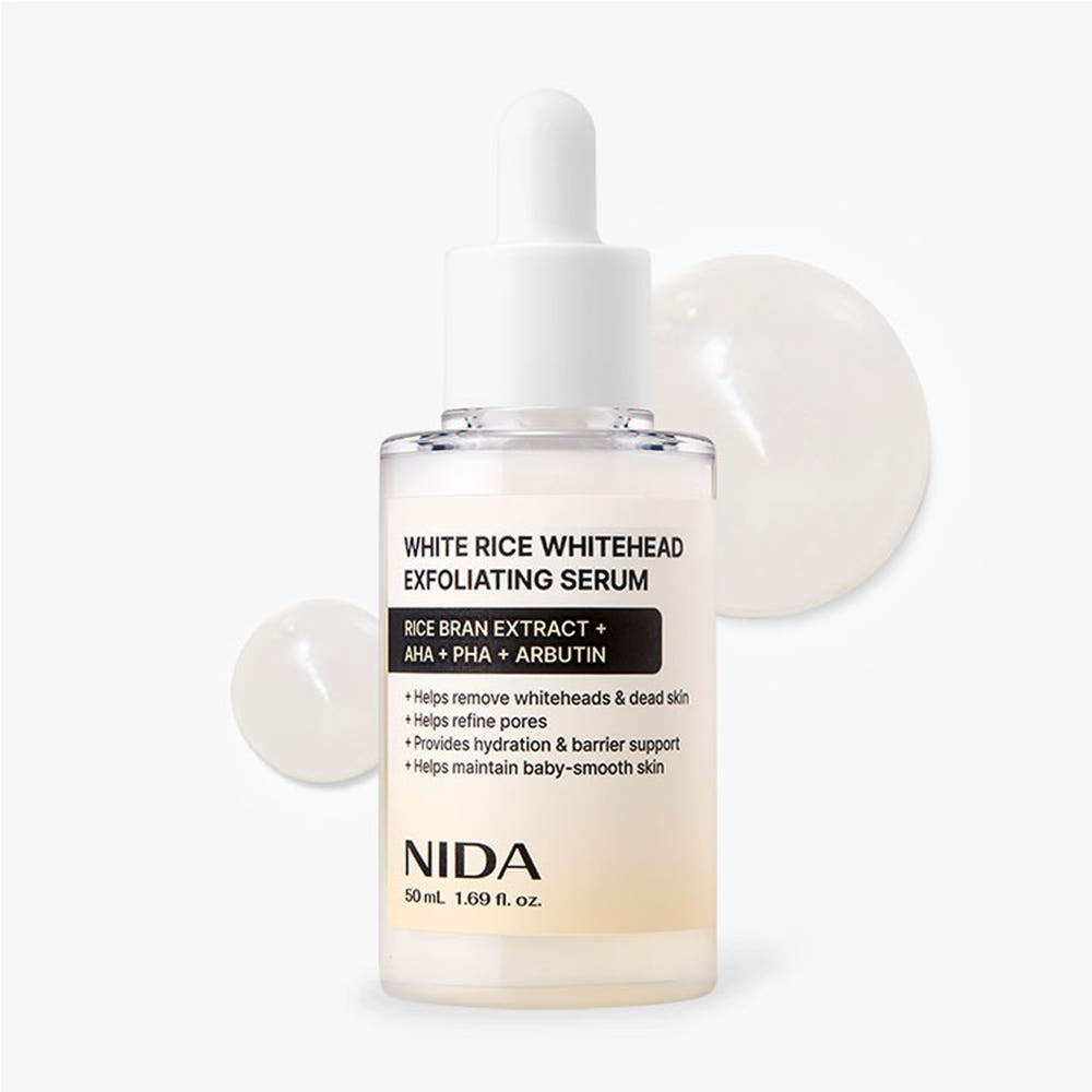 NIDA White Rice Whitehead Exfoliating Serum 50ml 1ea