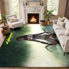 Cyberpunk 2077 Carpet Door Mat for Living Room or Bedroom Protective Mat Under Chair Office Decoration Christmas Gift Birthday Present