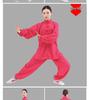 2024 Tai Chi Bamboo Linen Suit for Middle-Aged & Elderly - Ideal for Morning Exercise, Dance, or Wushu Practice