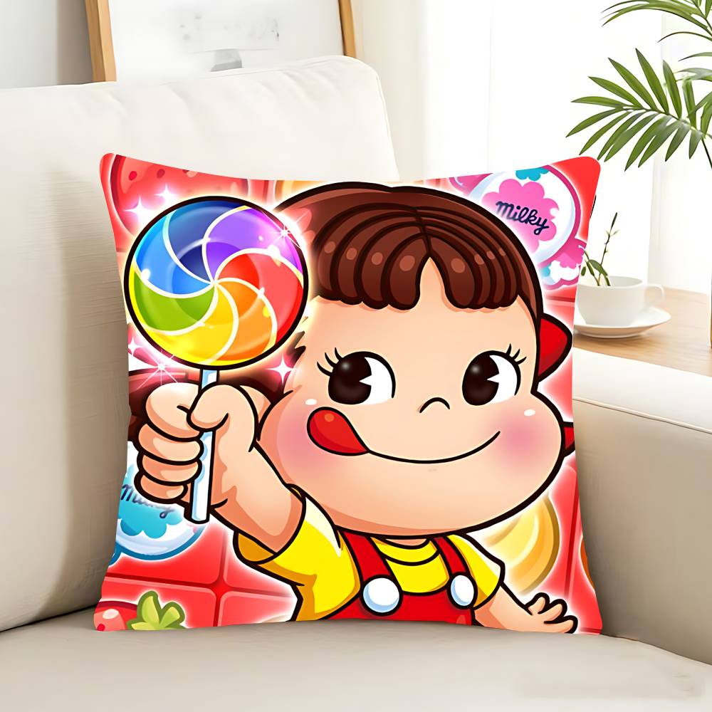 

Мультяшная наволочка M-Milky Peko-chanS, съемная, моющаяся наволочка для подушки – мягкий лен для любого сезона 12x12in 30x30cm