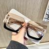 Oversized Square Reading Glasses For Men Women Anti Blue Light Glasses Presbyopia Eyeglasses Optical Magnifier Unisex
