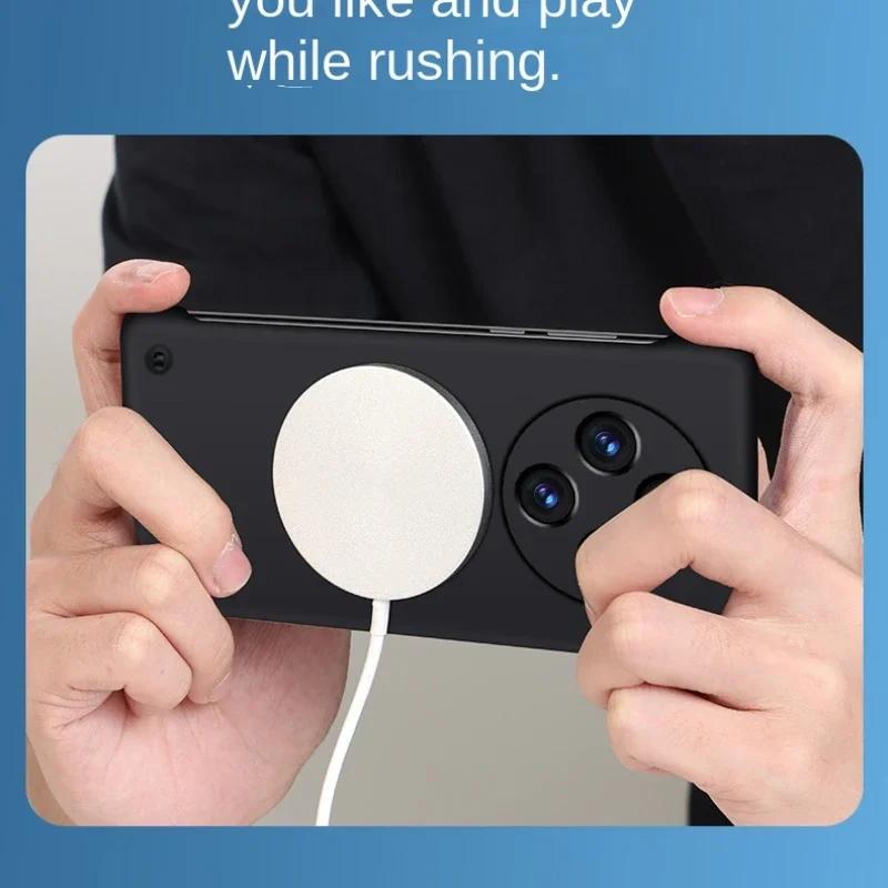 Magnetic for  Frameless Hard PC Back Case for VIVO X200 Pro Mini X200 Ultra G X100S Pro X 200pro Wireless Charging Cover