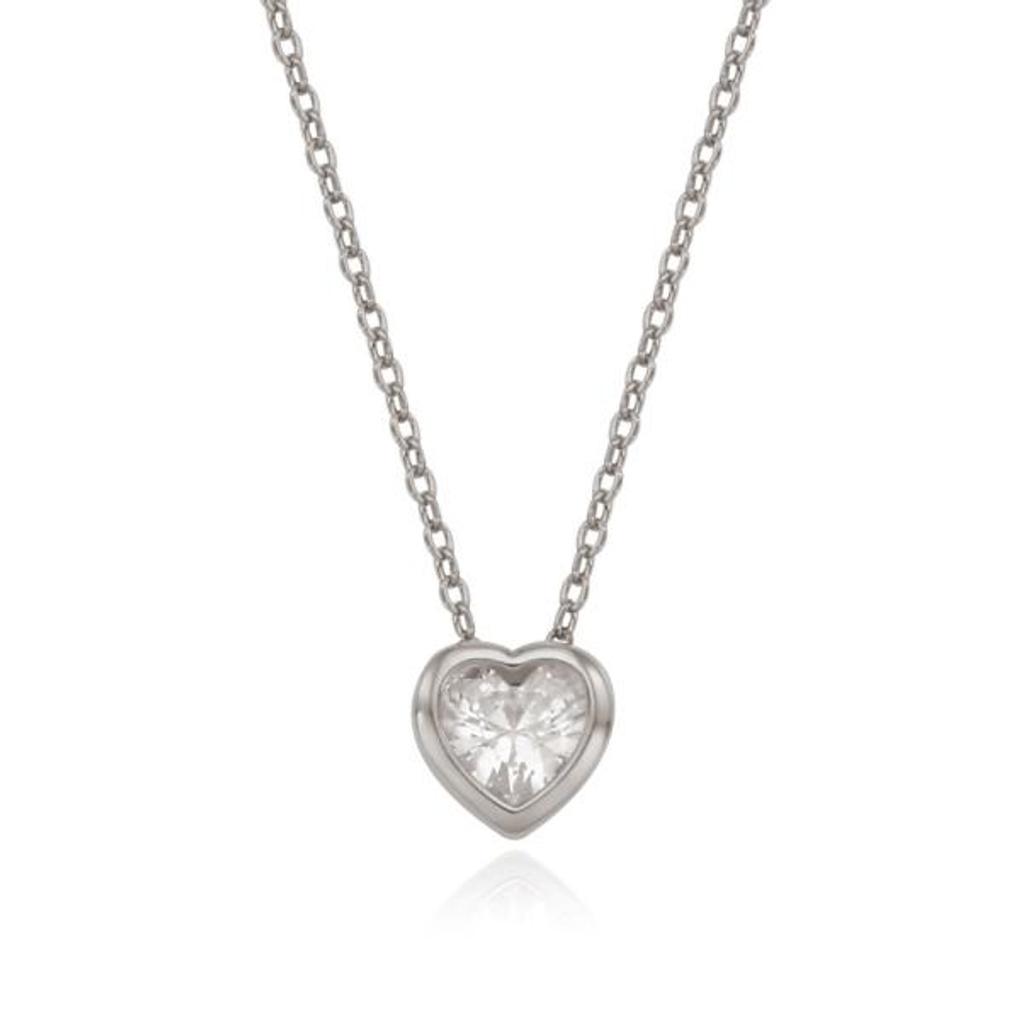 Baby Heart Silver Necklace OTN222401QWW