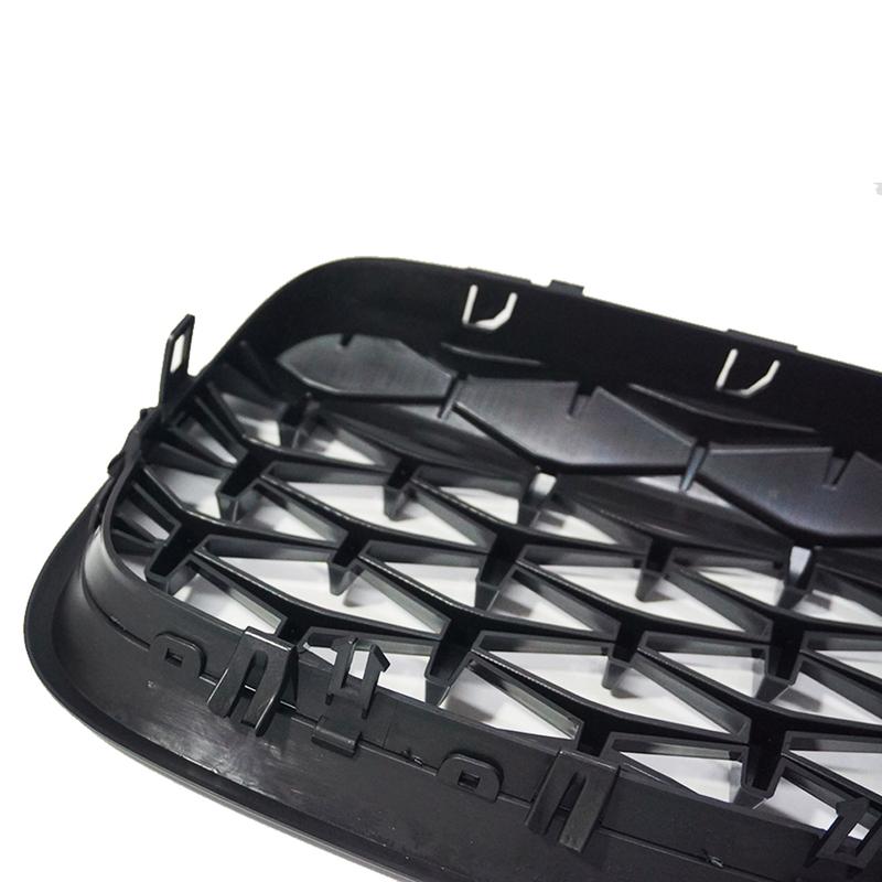 Car Front Bumper Mesh Grill Diamond Kidney Grille For BMW X5 X6 E70 E71 2008 2009 2010 2011 2012 2013 Chrome Meteor Style Grills