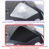 Car Insulation Sunroof Sunshade For BMW iX I20 2022 2023 2024 2025 Electrostatic Adsorption Sunshade Skylight Blind Accessories